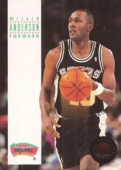 1993-94 SkyBox Premium Willie Anderson Variant #276 card image
