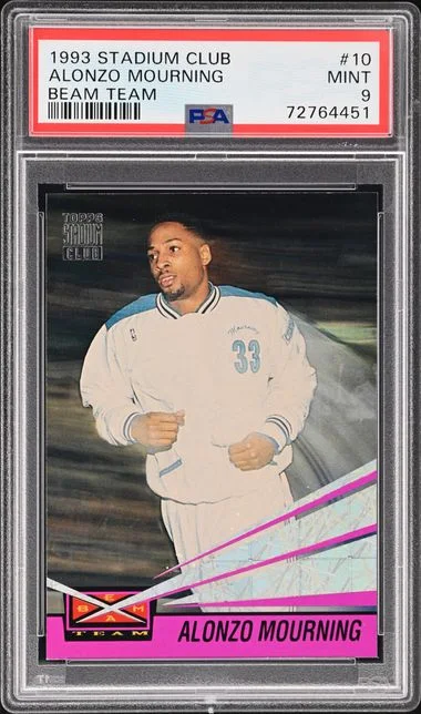 1993-94 Stadium Club Alonzo Mourning Beam Team #10 card image