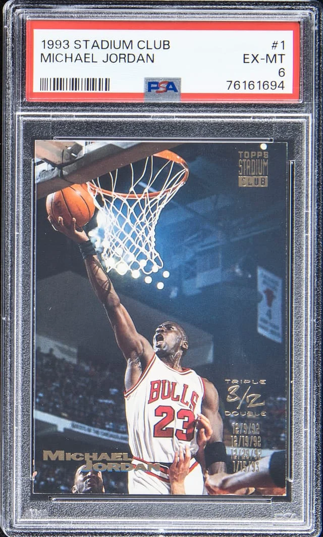 1993-94 Stadium Club Michael Jordan #1 card image