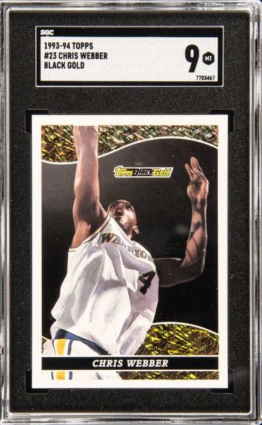 1993-94 Topps Chris Webber #23 card image