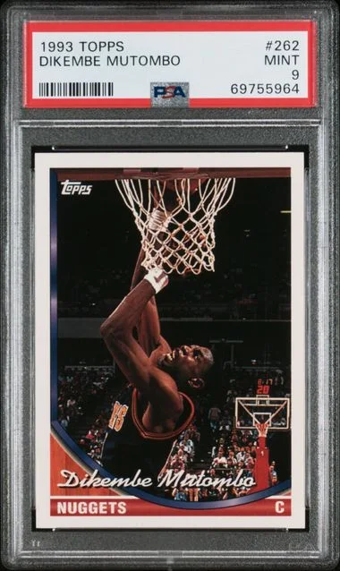 1993-94 Topps Dikembe Mutombo #262 card image