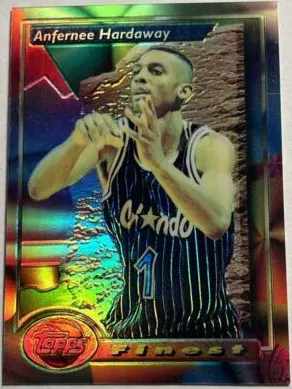 1993-94 Topps Finest Anfernee Hardaway Refractor #189 card image