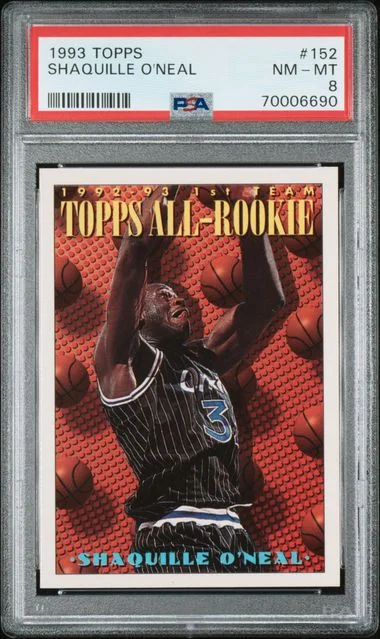 1993-94 Topps Shaquille O'Neal Gold #152 card image