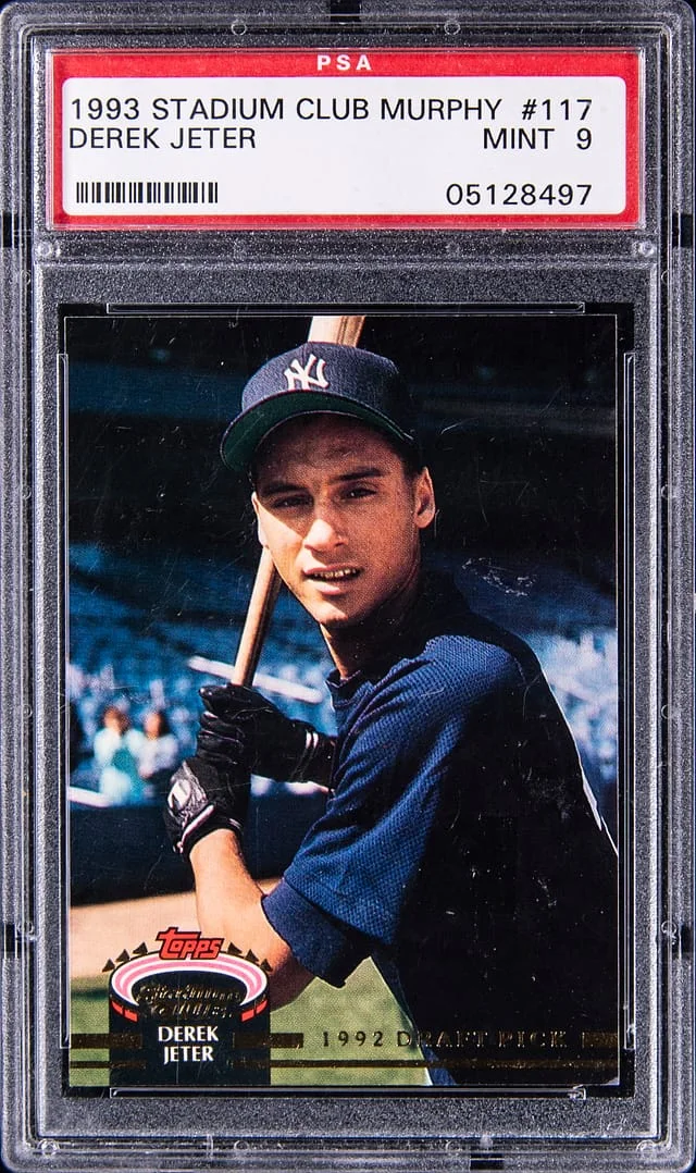 1993-94 Topps Stadium Club Derek Jeter Murphy #117 card image