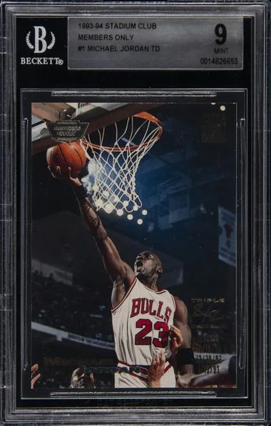 1993-94 Topps Stadium Club Members Only Michael Jordan #1 card image
