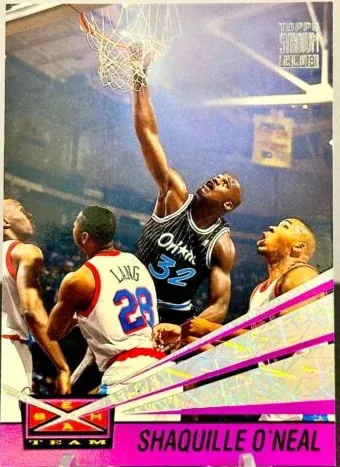 1993-94 Topps Stadium Club Shaquille O'Neal Beam Team #1 card image