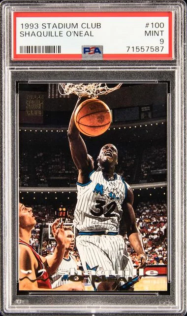 1993-94 Topps Stadium Club Shaquille O'Neal #100 card image