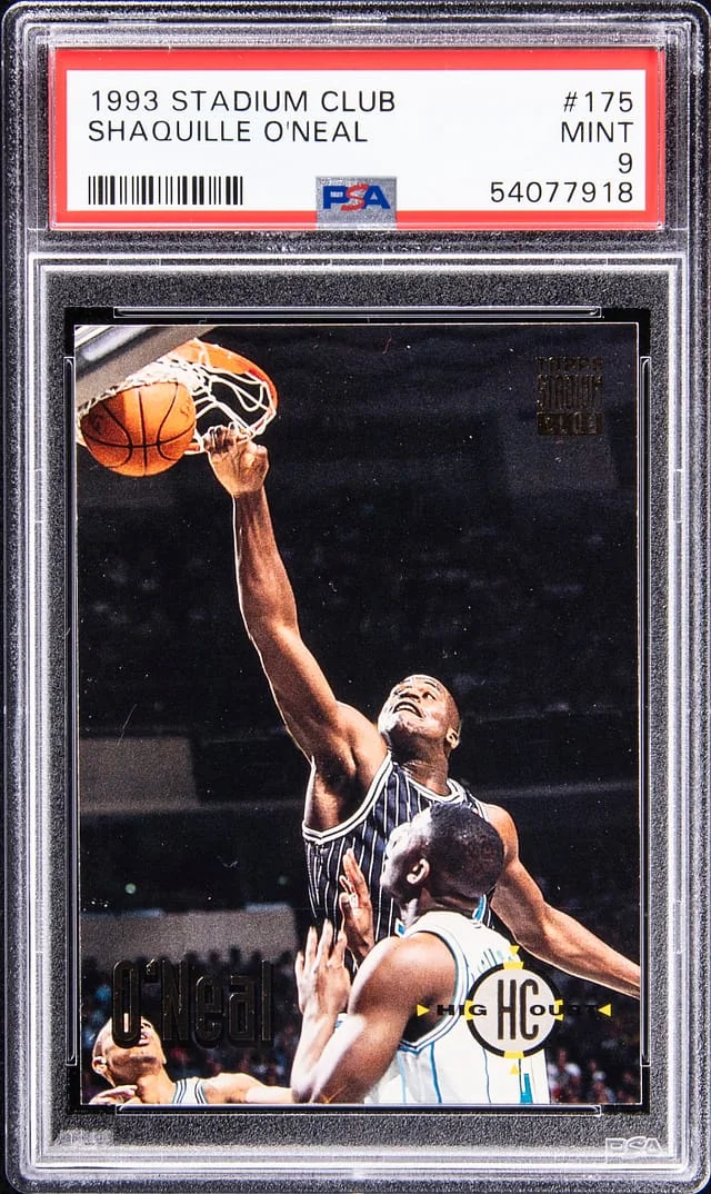 1993-94 Topps Stadium Club Shaquille O'Neal #175 card image