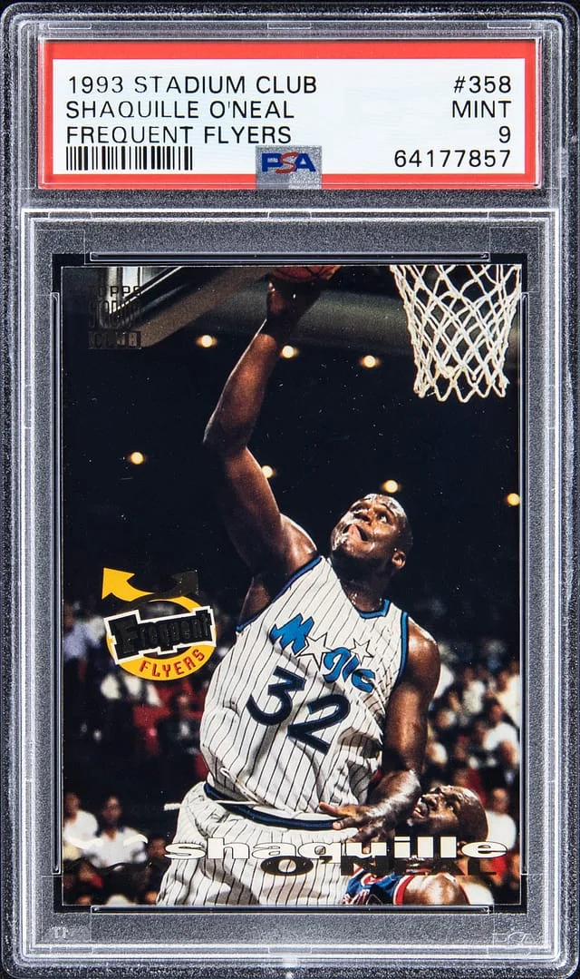 1993-94 Topps Stadium Club Shaquille O'Neal #358 card image