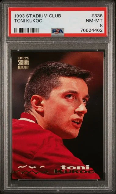 1993-94 Topps Stadium Club Toni Kukoc #336 card image