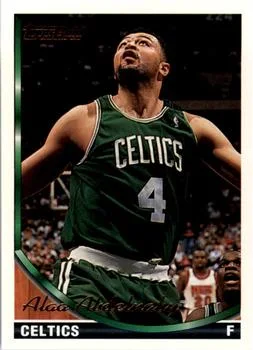 1993-94 Topps Alaa Abdelnaby Gold #89 card image
