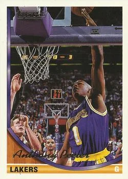 1993-94 Topps Anthony Peeler Gold #49 card image
