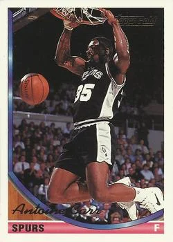 1993-94 Topps Antoine Carr Gold #80 card image