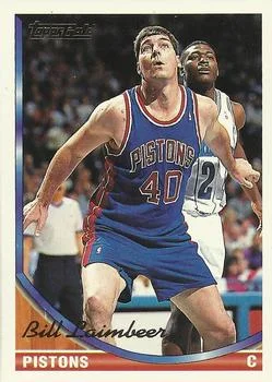 1993-94 Topps Bill Laimbeer Gold #147 card image