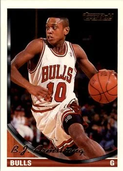 1993-94 Topps B.J. Armstrong Gold #174 card image