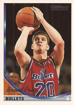1993-94 Topps Brent Price Gold #71 card image