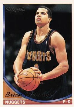1993-94 Topps Brian Williams Gold #362 card image