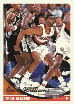 1993-94 Topps Buck Williams Gold #126 card image