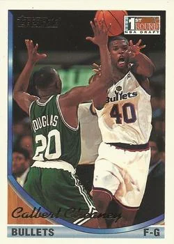 1993-94 Topps Calbert Cheaney Draft Picks #250 card image