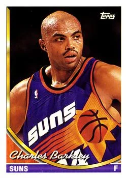 1993-94 Topps Charles Barkley Variant #373 card image