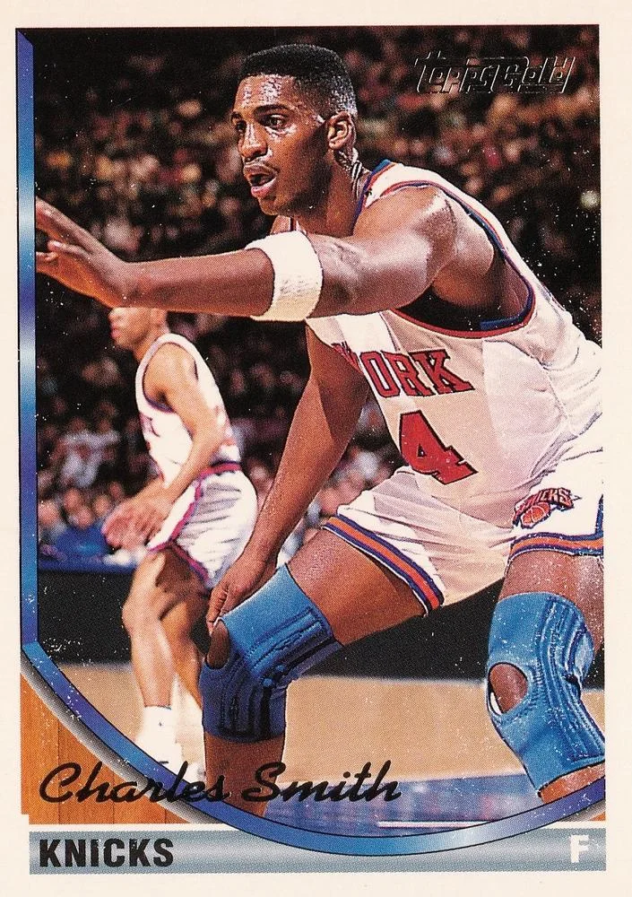 1993-94 Topps Charles Smith Gold #144 card image