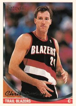 1993-94 Topps Chris Dudley Gold #364 card image