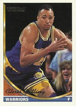 1993-94 Topps Chris Gatling Gold #79 card image