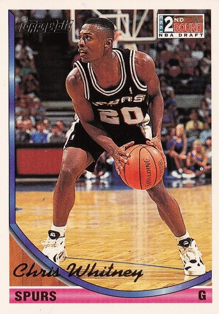 1993-94 Topps Chris Whitney Draft Picks #309 card image