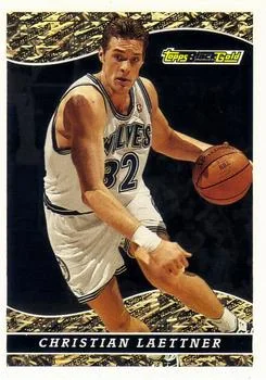 1993-94 Topps Christian Laettner Black Gold #11 card image