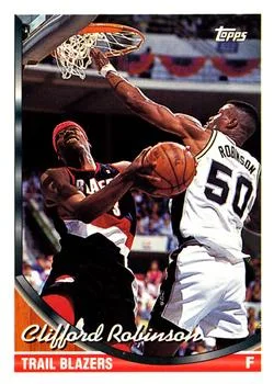 1993-94 Topps Clifford Robinson Variant #303 card image