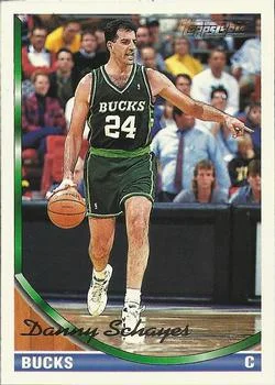 1993-94 Topps Danny Schayes Gold #47 card image