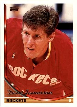 1993-94 Topps Dave Jamerson Gold #35 card image