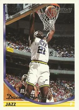 1993-94 Topps David Benoit Gold #51 card image