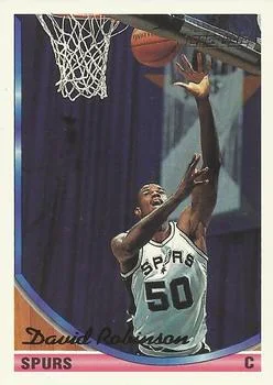 1993-94 Topps David Robinson Gold #228 card image