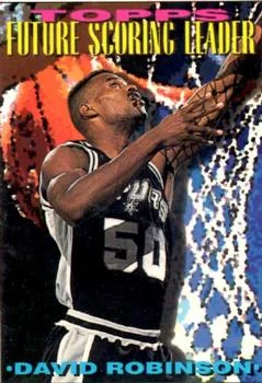1993-94 Topps David Robinson FSL Gold #387 card image