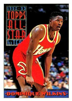 1993-94 Topps Dominique Wilkins Variant #103 card image
