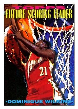 1993-94 Topps Dominique Wilkins FSL Gold #392 card image