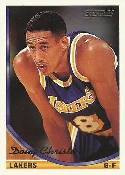 1993-94 Topps Doug Christie Gold #212 card image
