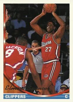 1993-94 Topps Elmore Spencer Gold #97 card image