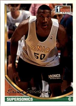 1993-94 Topps Ervin Johnson Draft Picks #171 card image