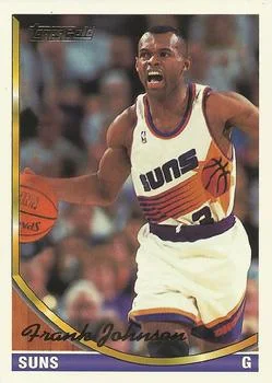 1993-94 Topps Frank Johnson Gold #304 card image