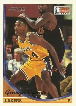 1993-94 Topps George Lynch Draft Picks #264 card image