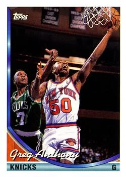 1993-94 Topps Greg Anthony Gold #375 card image