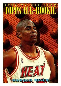 1993-94 Topps Harold Miner ART Variant #175 card image