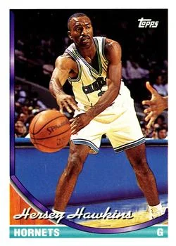 1993-94 Topps Hersey Hawkins Variant #276 card image