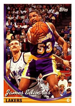1993-94 Topps James Edwards Variant #106 card image