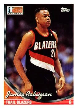 1993-94 Topps James Robinson Draft Picks #213 card image
