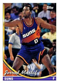 1993-94 Topps Jerrod Mustaf Variant #96 card image