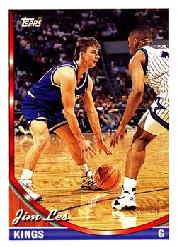 1993-94 Topps Jim Les Variant #63 card image