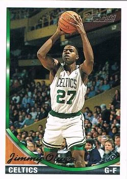 1993-94 Topps Jimmy Oliver Gold #257 card image